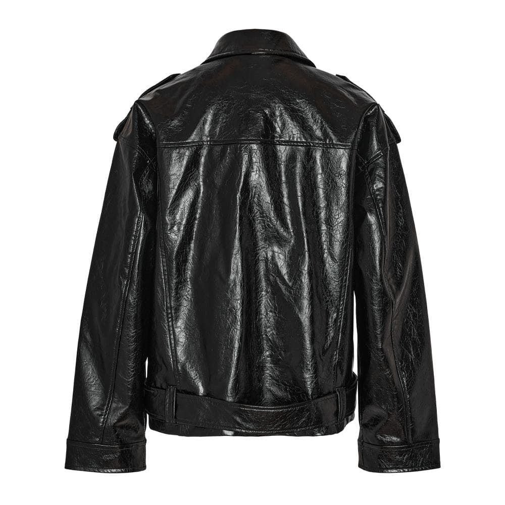 Veste Similicuir Noir Femme Noisy May Paulina Biker 2