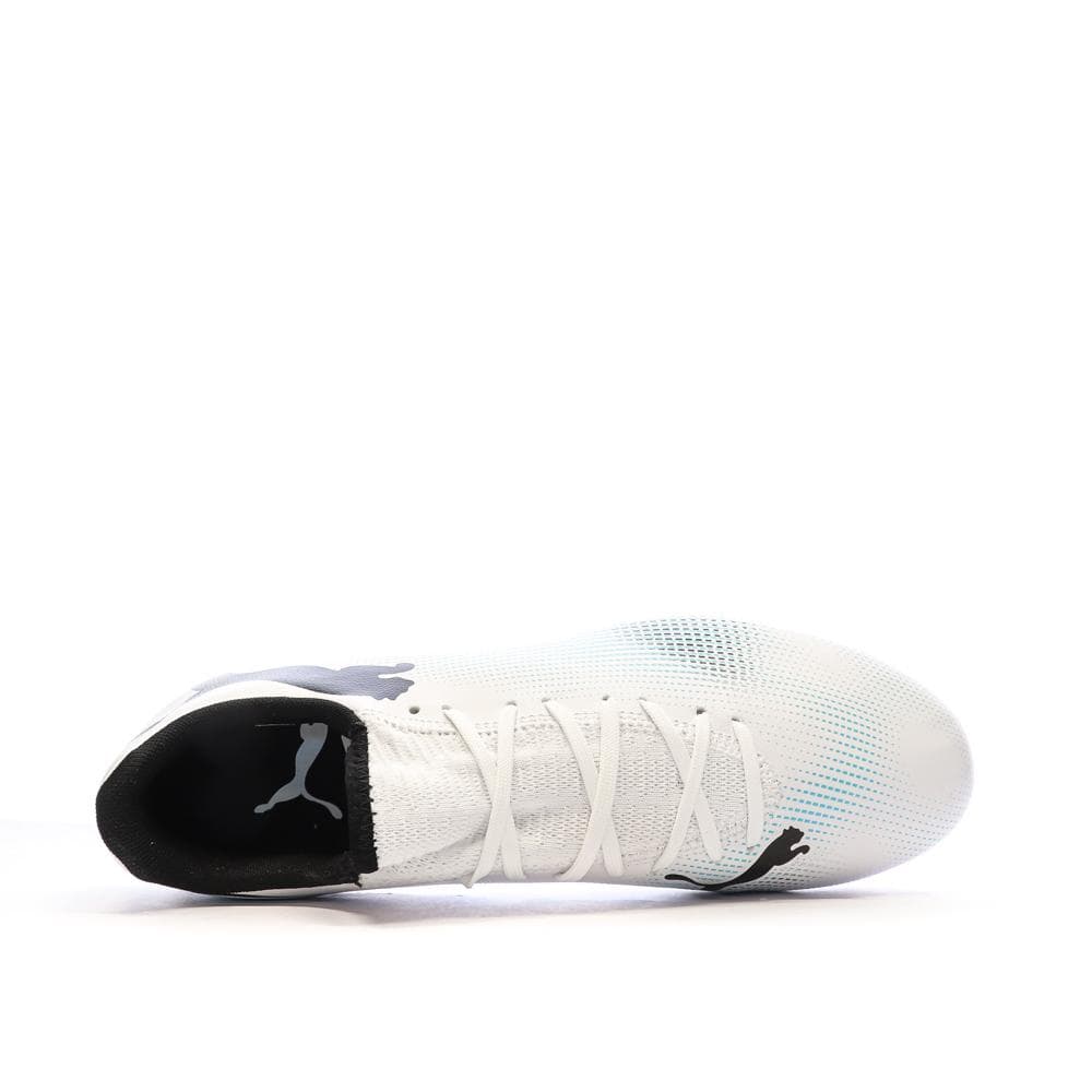 Chaussures de football Blanche/Noire/Rose Homme Puma Future 7 Play 4