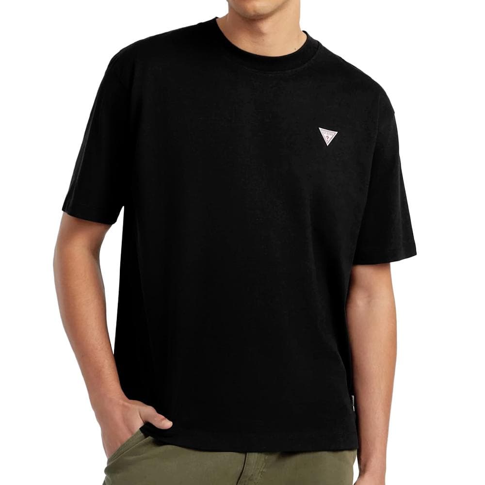 T-Shirt Noir Homme Guess Mini 1