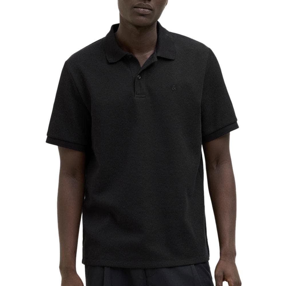 Polo Noir Homme Jack & Jones Austin 1