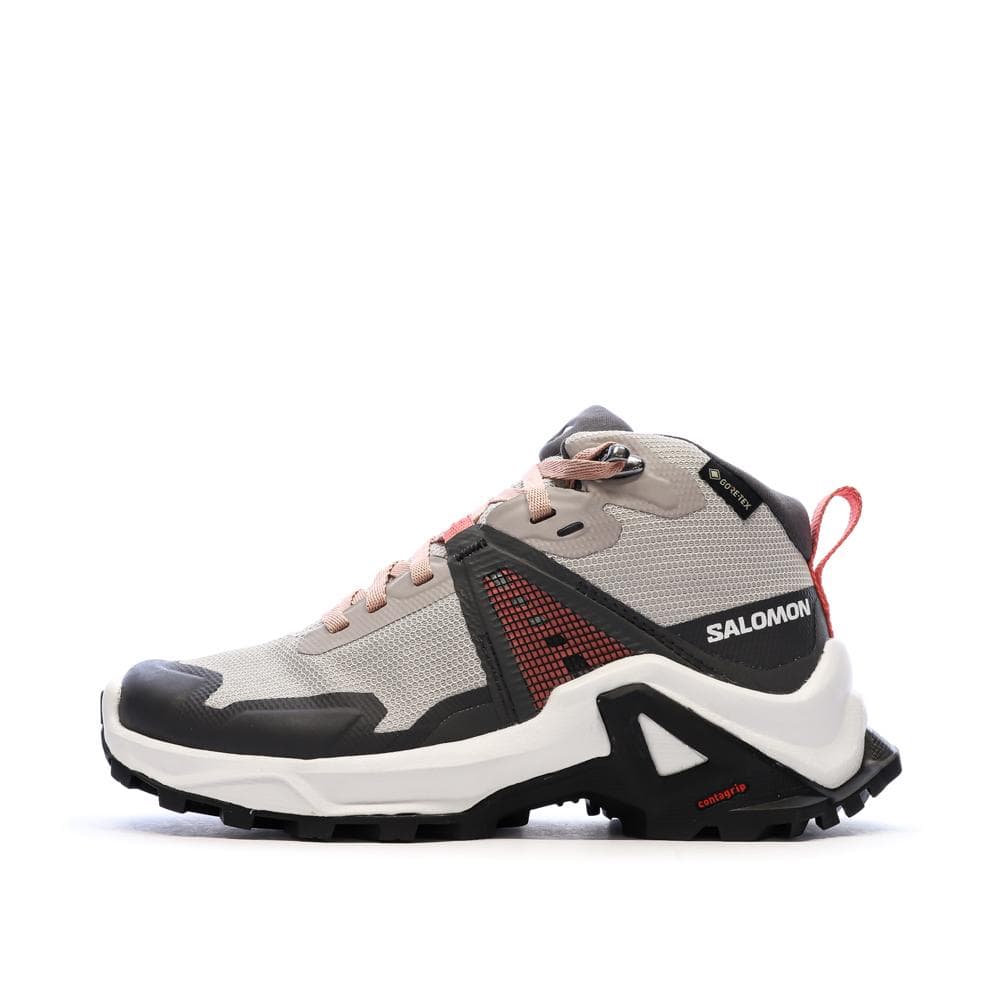 Chaussures de Randonnée Junior Gris/Rose Salomon Shoes X Raise Mid Gtx 1