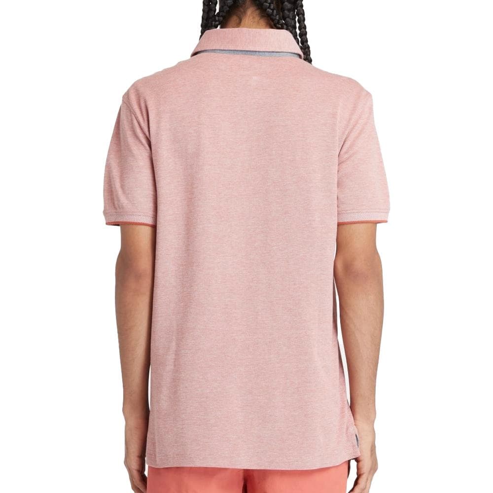 Polo Rose Homme Timberland Oxford 2