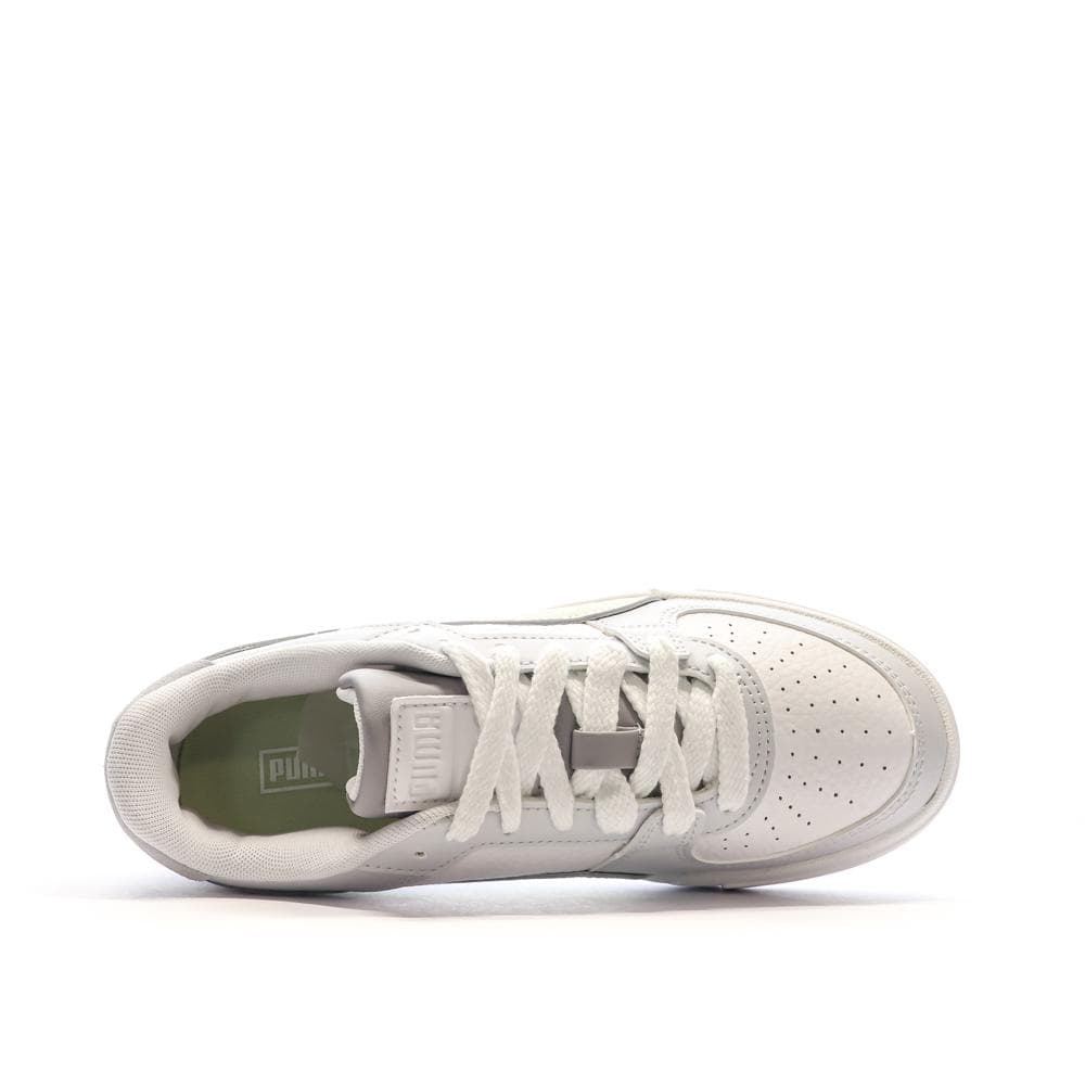 Baskets Blanche/Gris/Vert Femme Puma 394749-02 4