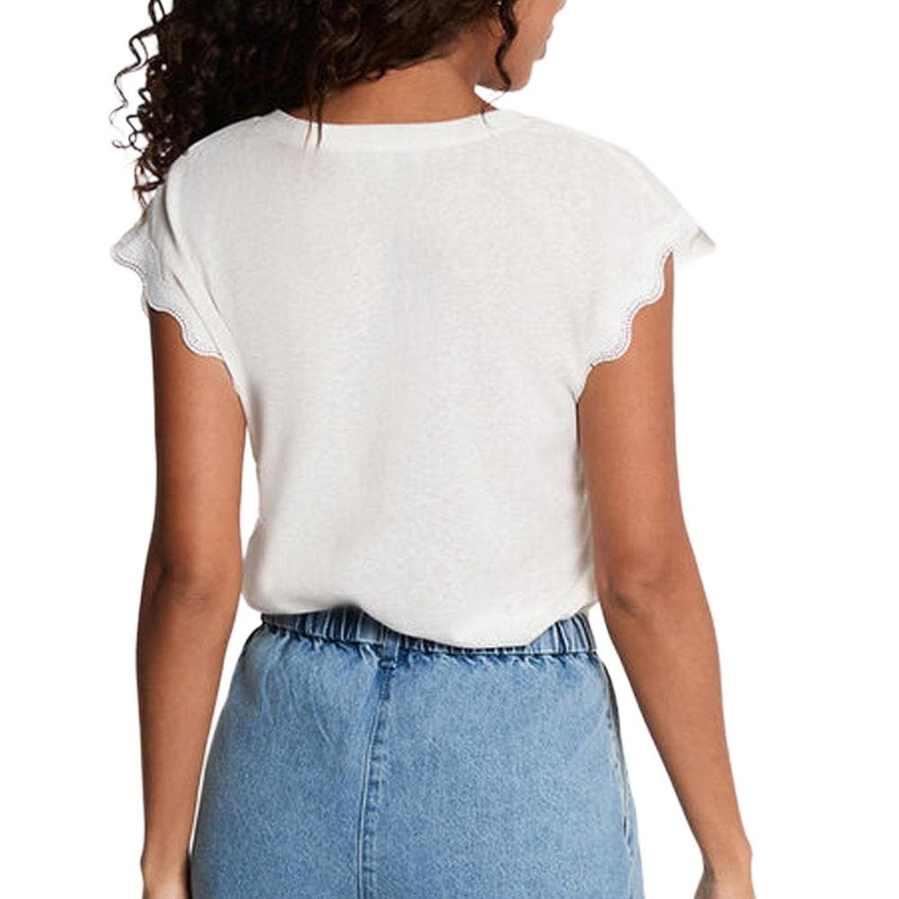 T-shirt Blanc Femme Morgan DECUME 2