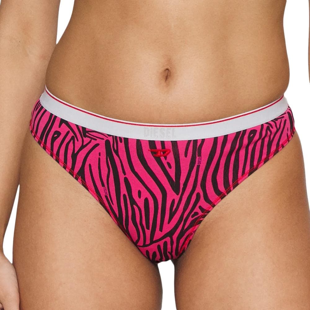 String Noir/Rose Femme Diesel Perizoma 1