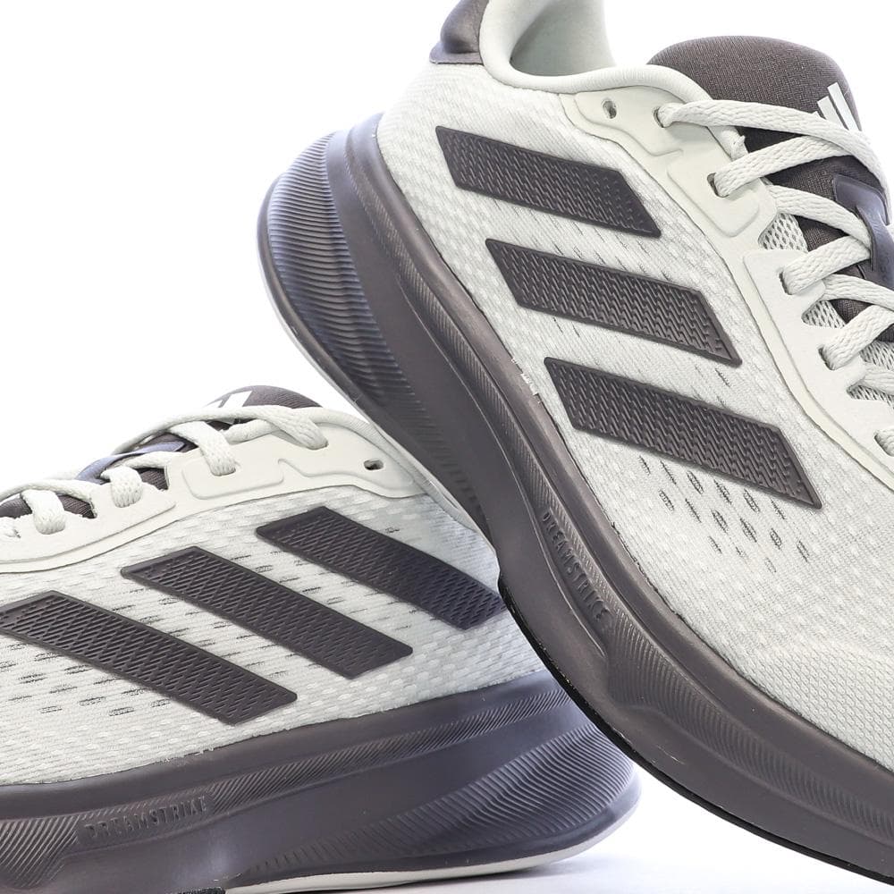 Baskets Grises/Blanches Homme Adidas Response Super M 7