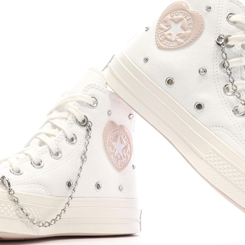 Baskets Blanches Femme Converse Chuck 70 A10304C 7