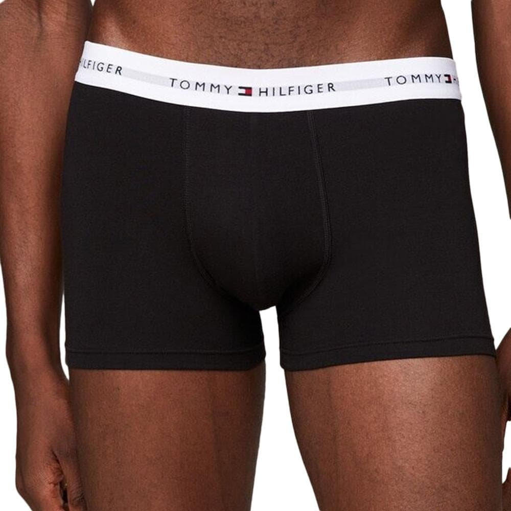 Lot de 5 Boxers Blanc/Noir Homme Tommy Hilfiger UM0UM02767 2