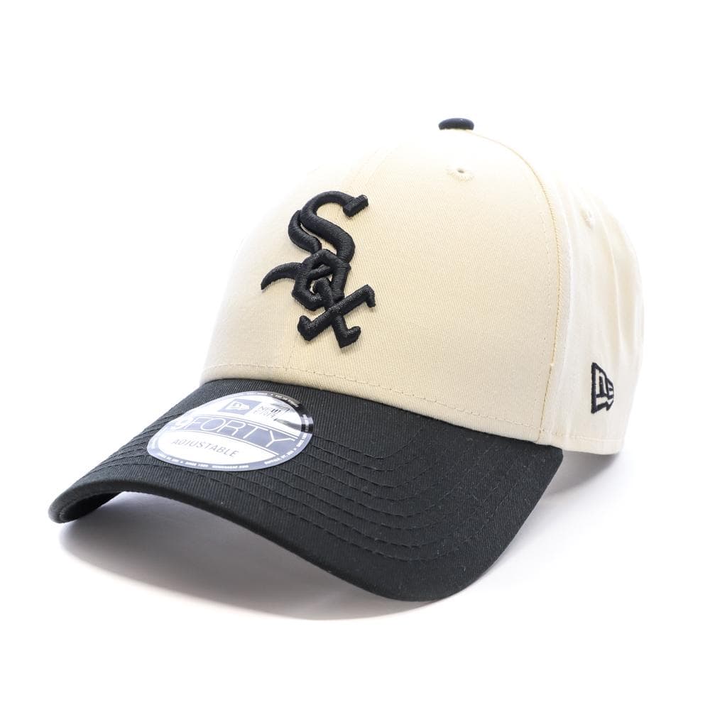Casquette Écru/Noir Adulte New Era Chicago White Sox 1