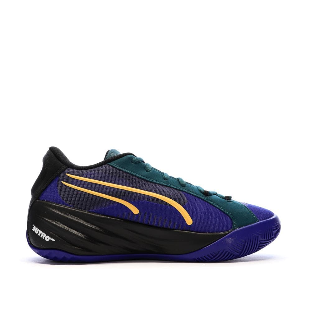 Chaussures de basketball Noires/Bleu Homme Puma All-pro Nitro Crowd Craze 2