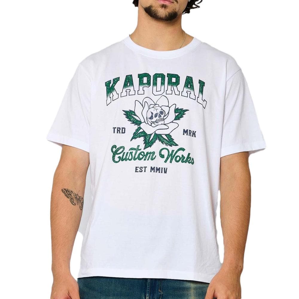 T-Shirt Blanc Homme Kaporal VALEN 1