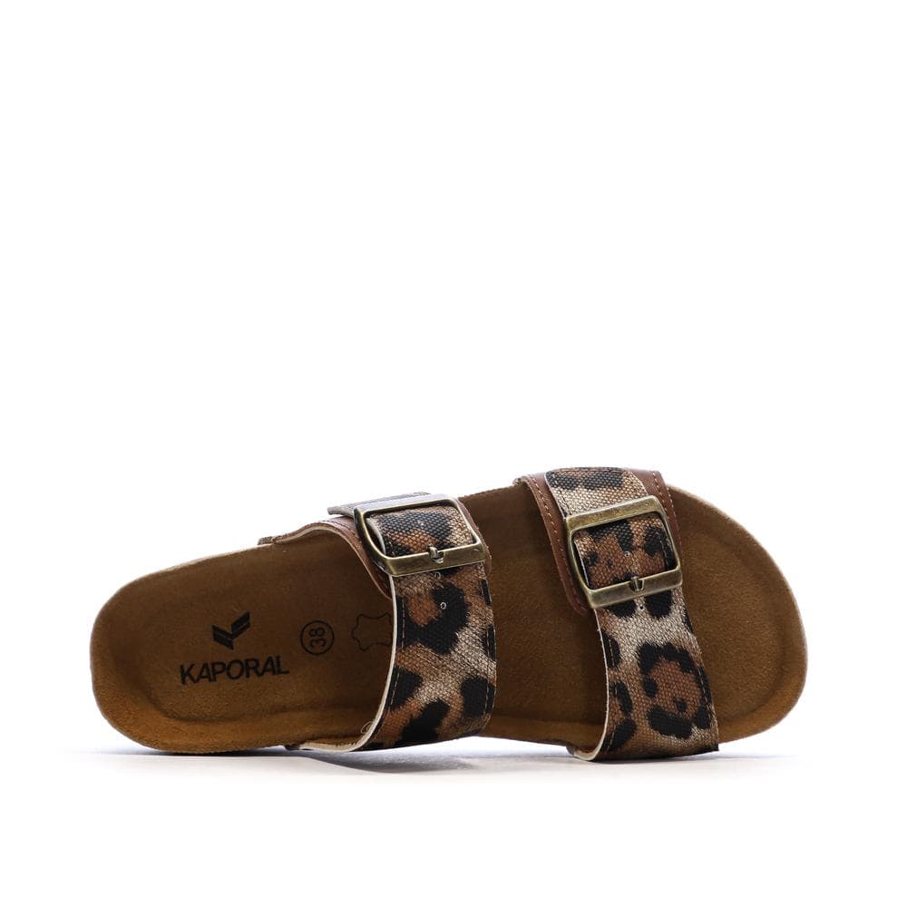 Sandales Marron Femme Kaporal Solinea 4