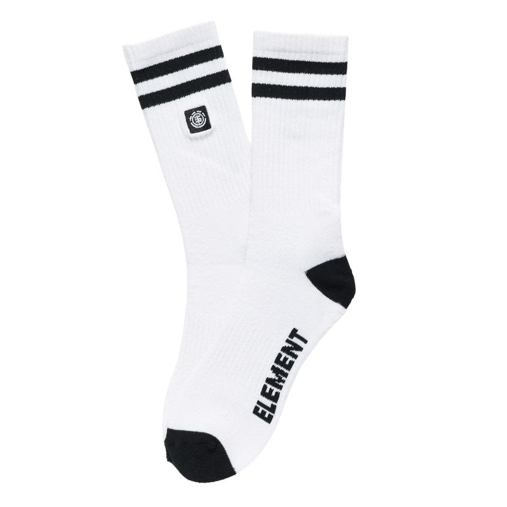 x1 Paires de Chaussettes Blanches/Noires Homme Element Clearsight 1