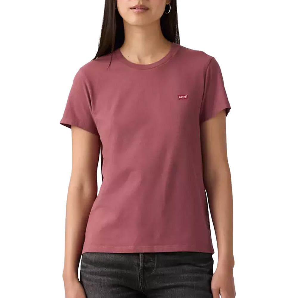 T-Shirt Bordeaux Femme Levi's Perfect 1 1