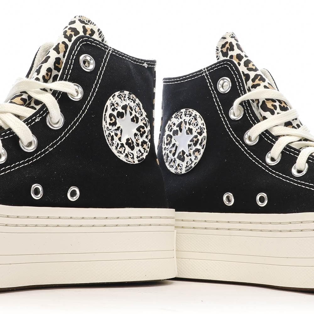 Baskets Noires Femme Converse Chuck Taylor All Star Modern 7