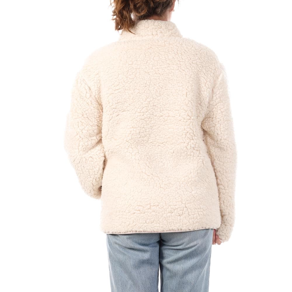 Veste Sherpa Écru Femme Full Compagnie des Amériques Zip 2