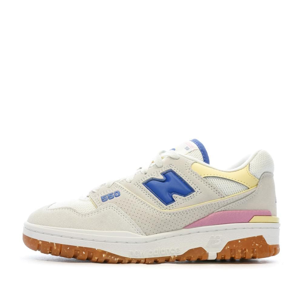 Baskets Beige/Bleu Femme New Balance Bb550 1
