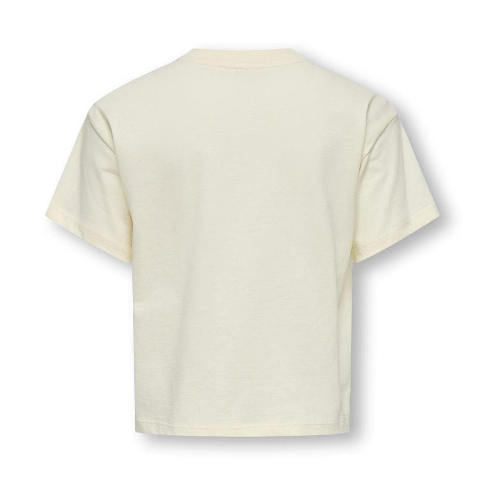 T-Shirt Écru/Rose Fille Kids ONLY Gjulitta Life 2