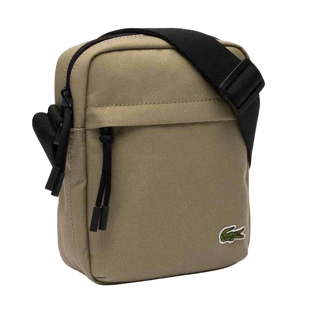 Sacoche Taupe Homme Lacoste Hold 3