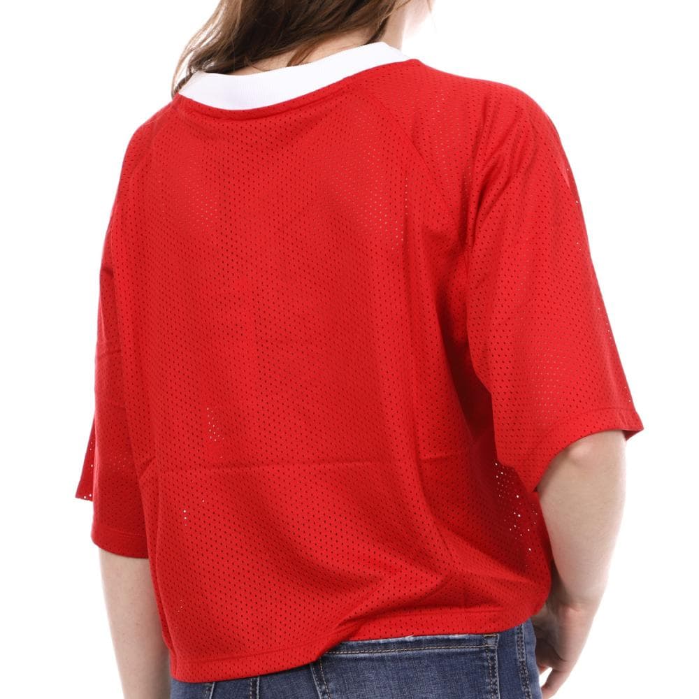 T-shirt rouge femme Supreme Grip Elekid 2