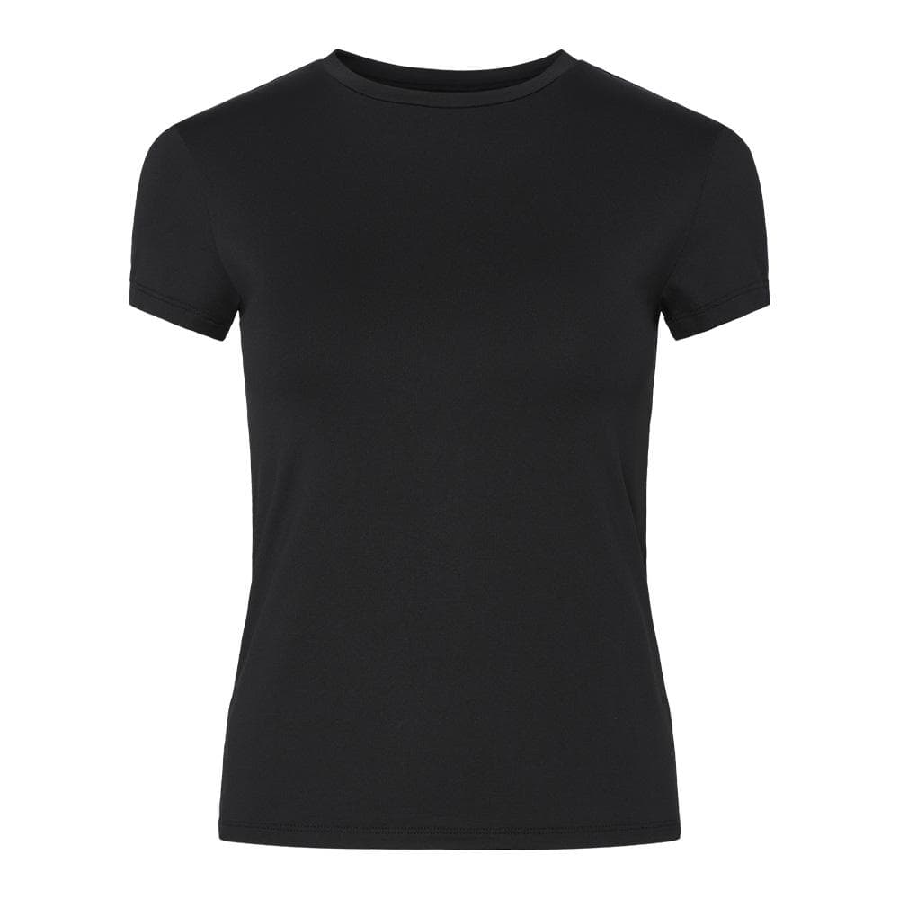 T-Shirt Noir Femme Pieces Fylla 1