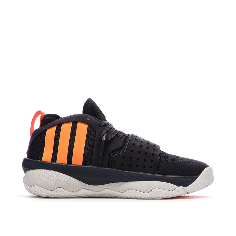 Chaussures de Basketball Noir/Orange Homme Adidas Dame 8 Extply 2