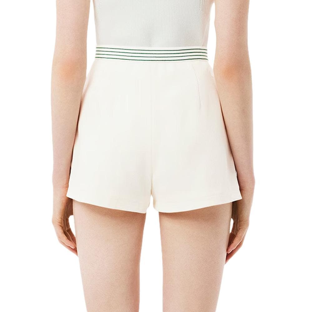 Short Blanc Femme Lacoste Runway Wool 3