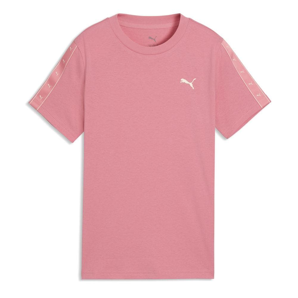 T-Shirt Rose Fille Puma Tape 1
