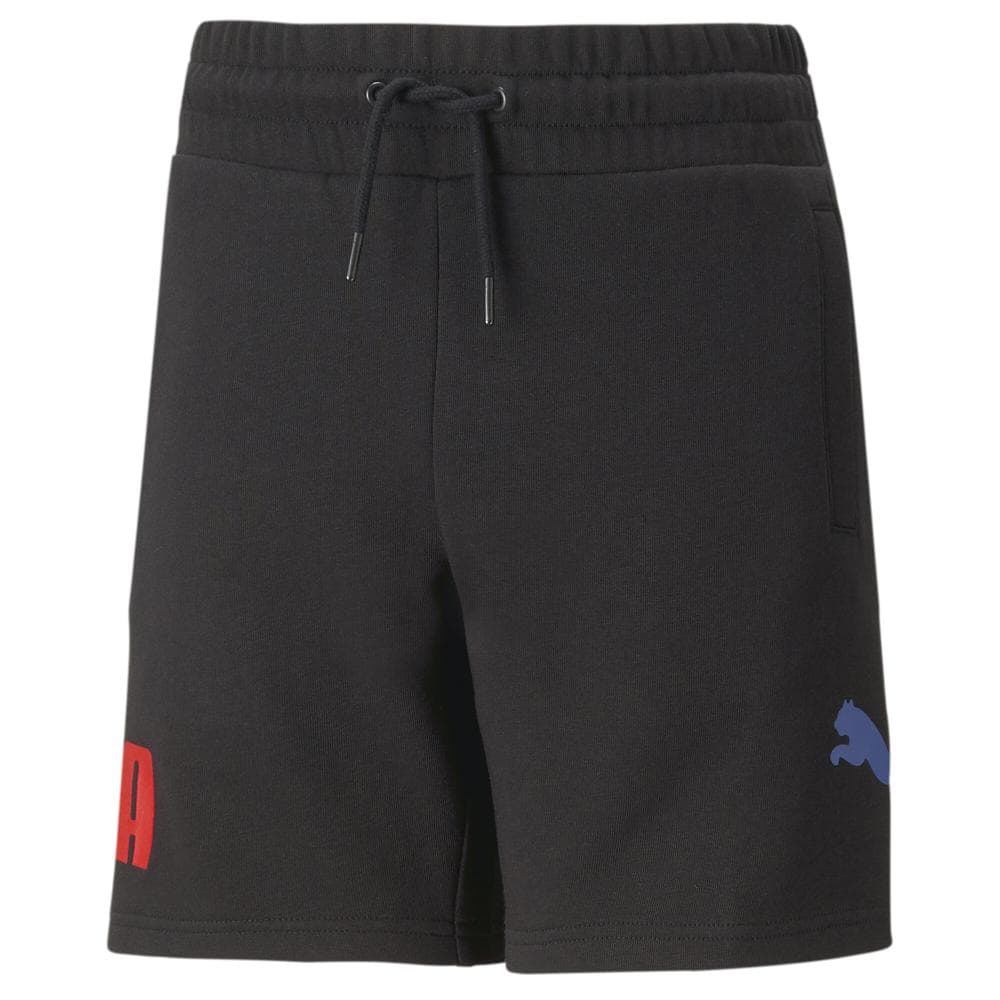 Short Noir/Rouge/Bleu Garçon Puma Sht Tr 1