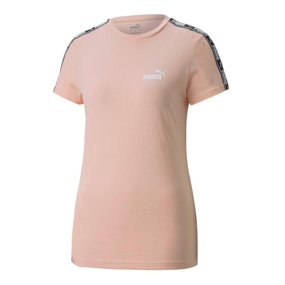 T-shirt Rose Femme Puma Tape 1