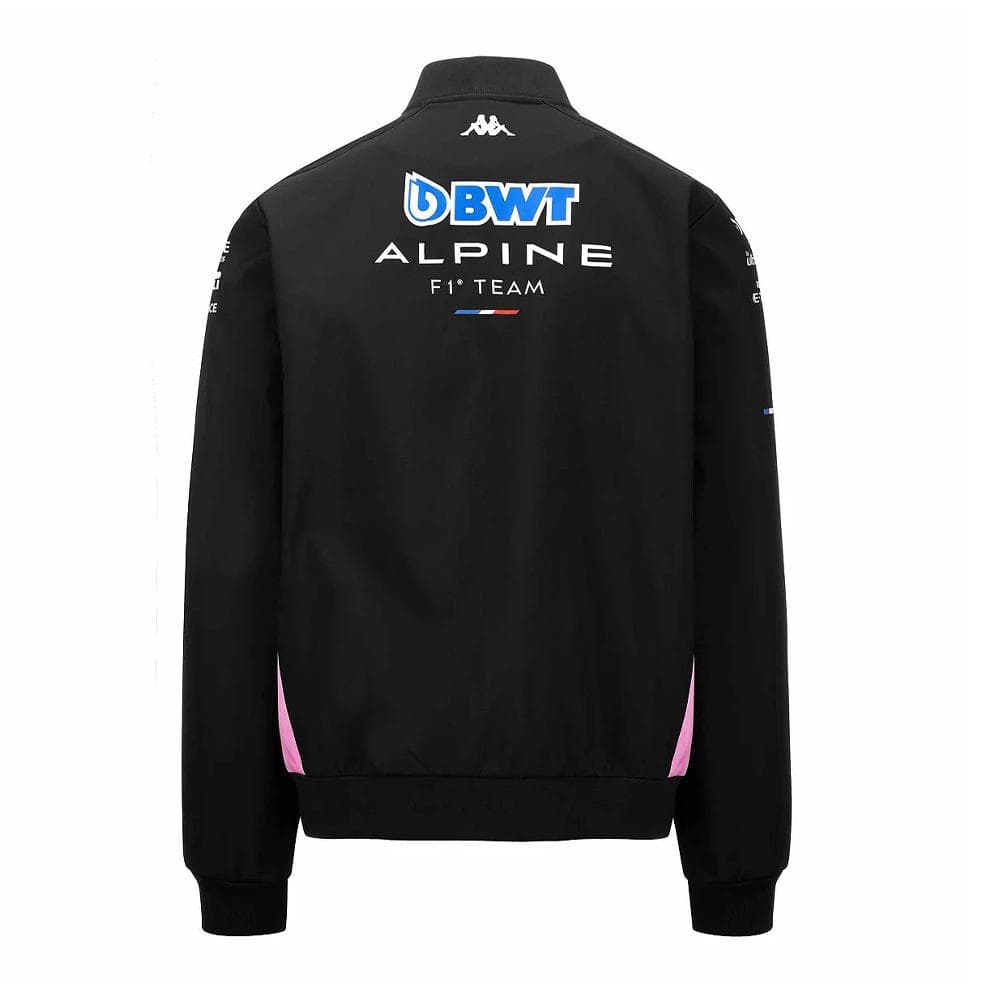 Veste Noire Garçon Kappa Amdacy Alpine F1 2