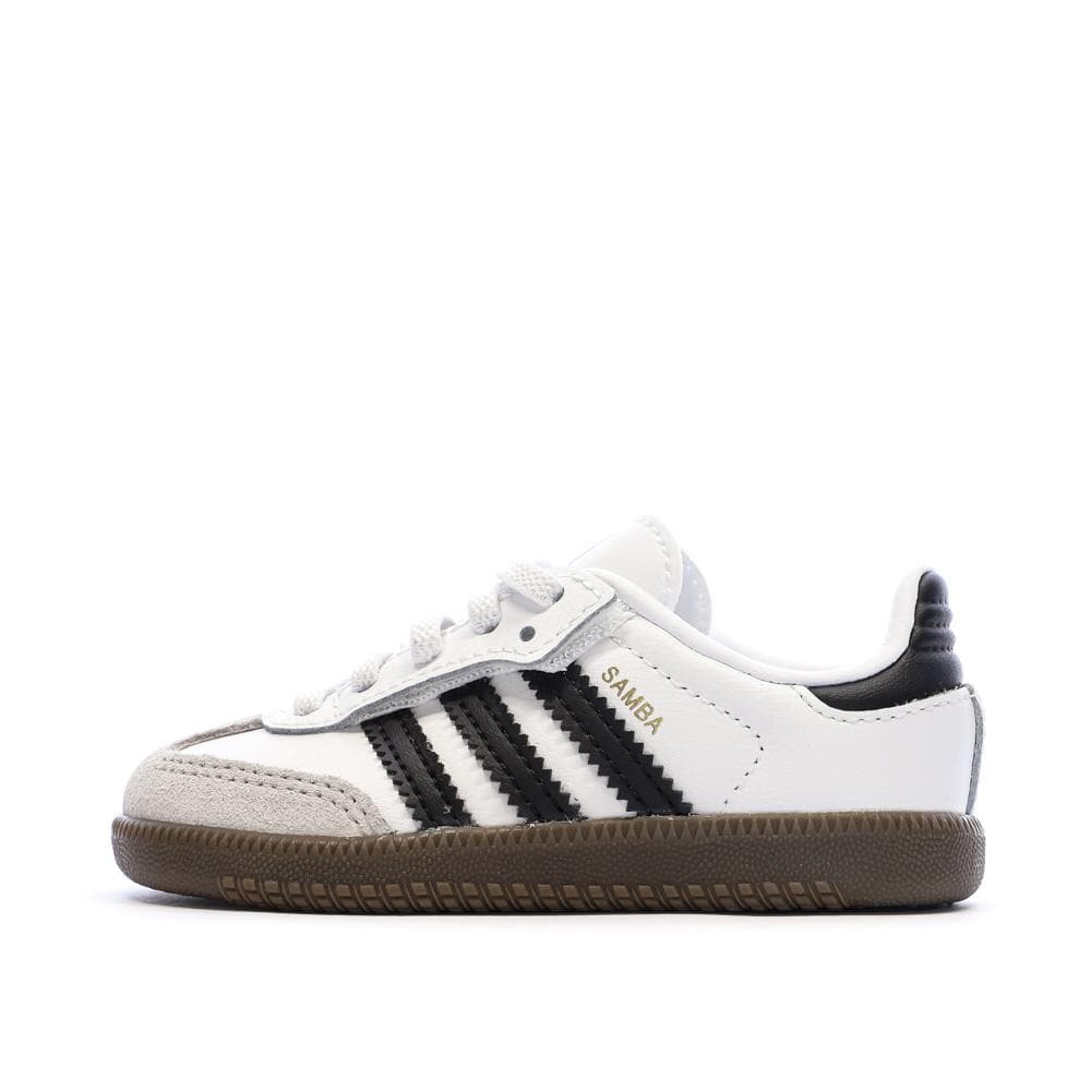 Baskets Blanches Bébé/Junior Adidas Samba OG Cf El I 1