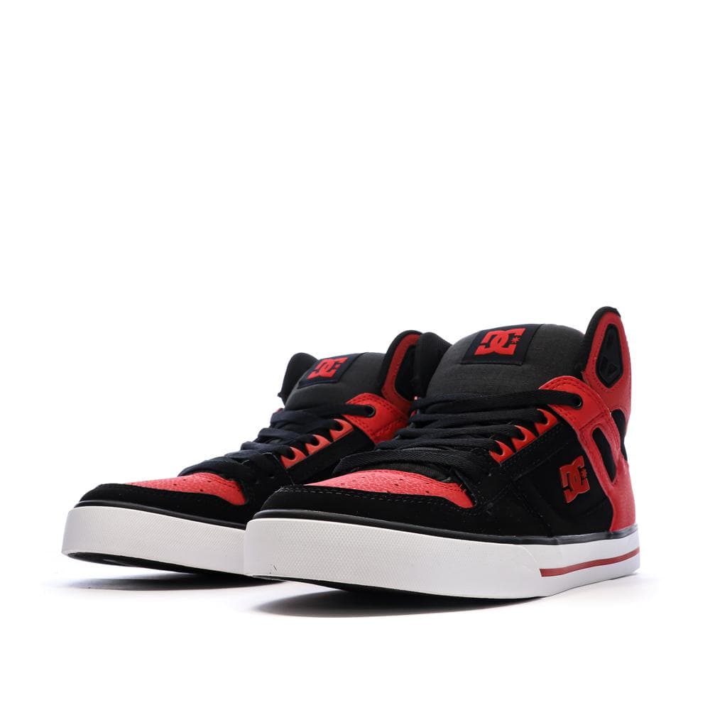Baskets Noir/Rouges Homme Dc shoes Pure 6