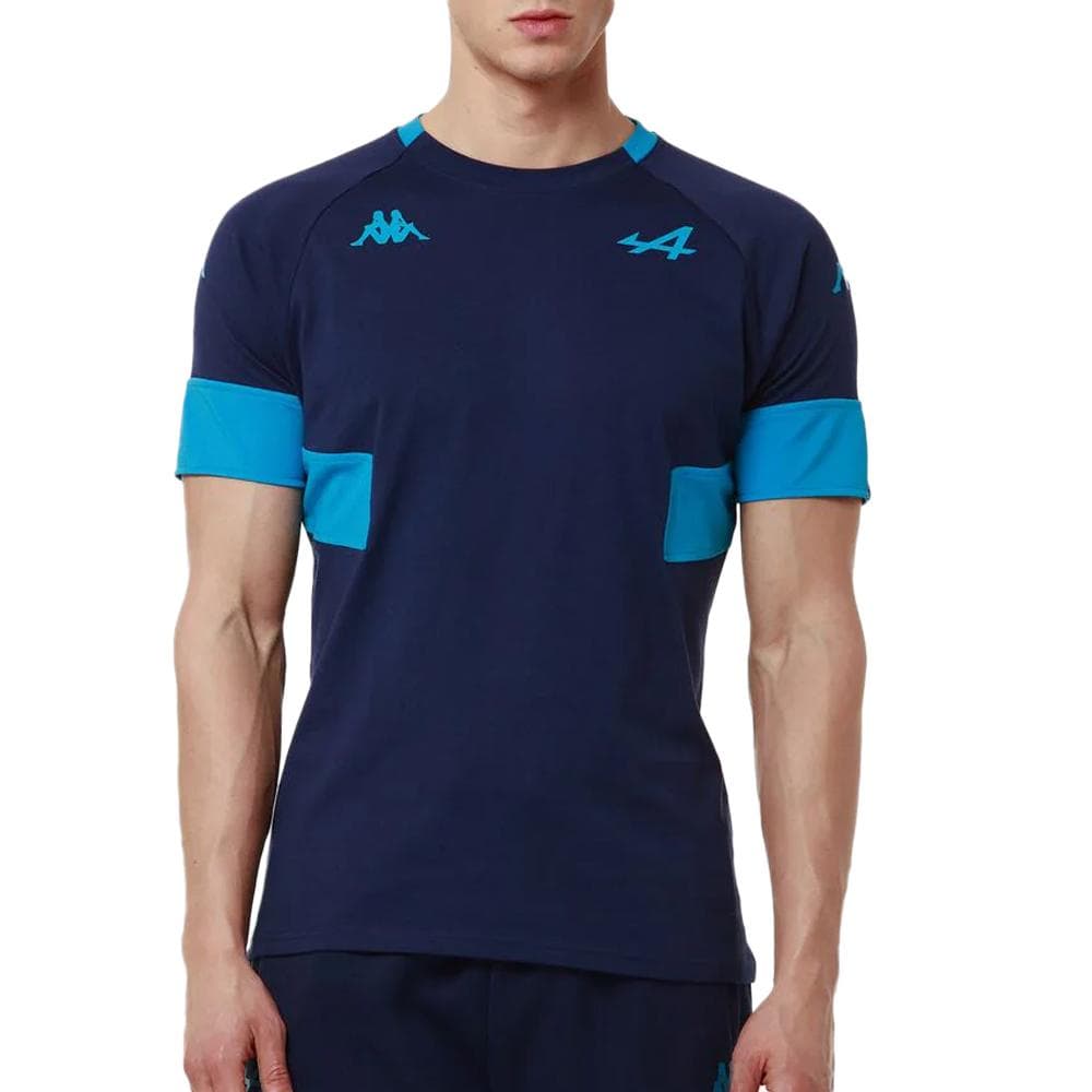 T-shirt Marine Homme Kappa Adobi Alpine F1 1