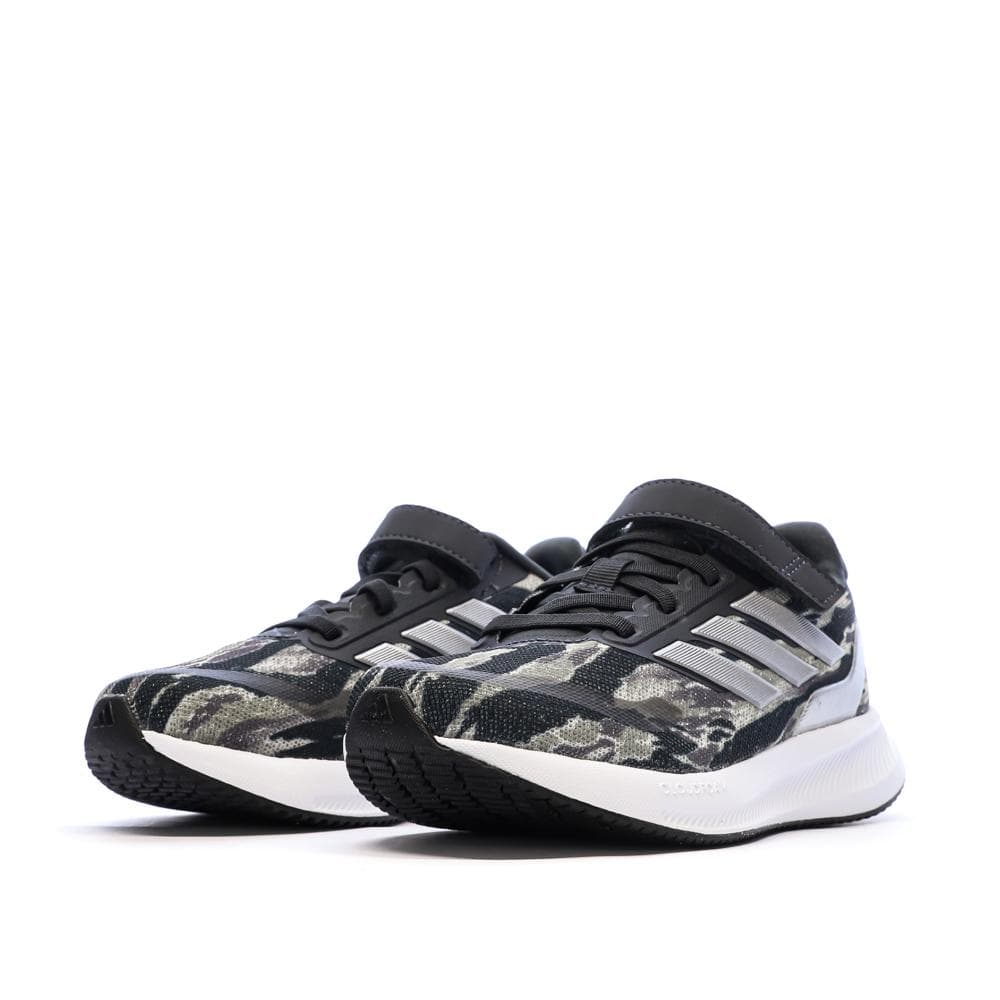 Baskets Noir/Beige Garçon Adidas Runfalcon 5 6