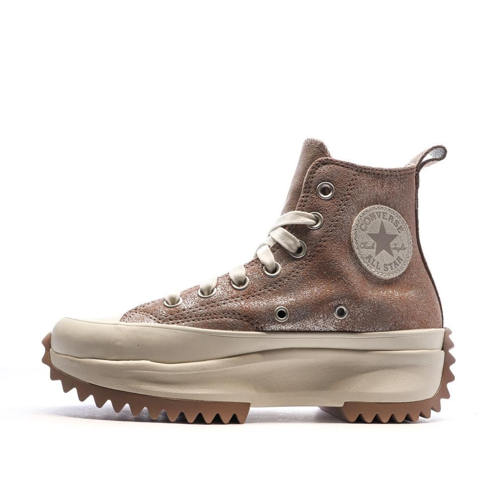 Baskets Rose à paillettes Femme Converse Run Star Hike A11578C 1