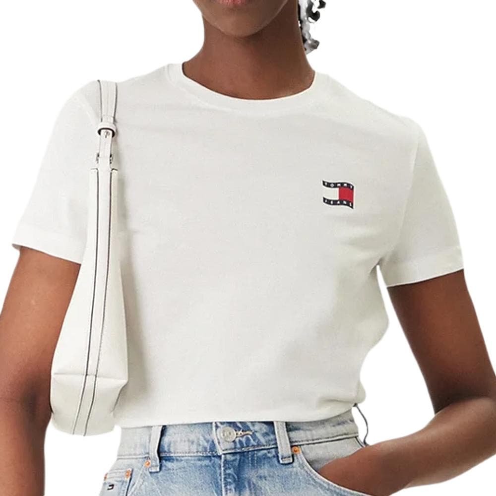 T-Shirt Blanc Femme Tommy Hilfiger Tjw Reg 1