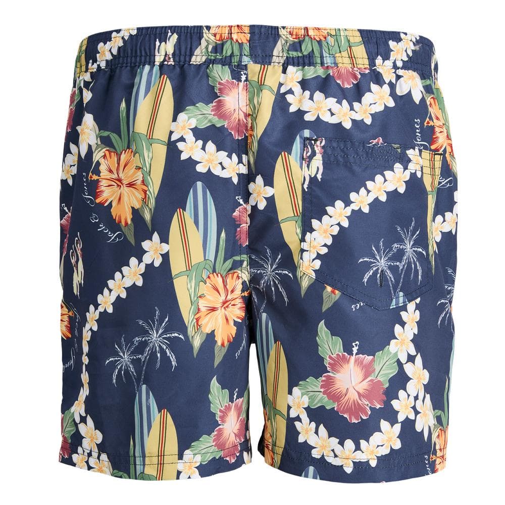 Short de bain Marine Homme JACK & JONES Fleurs 2
