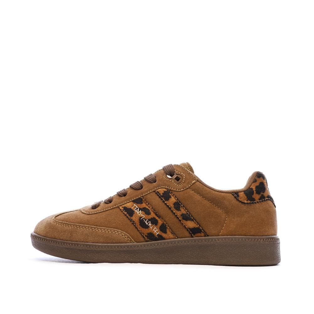 Baskets Marron/Léopard Femme Teddy Smith Baskets 120233 1