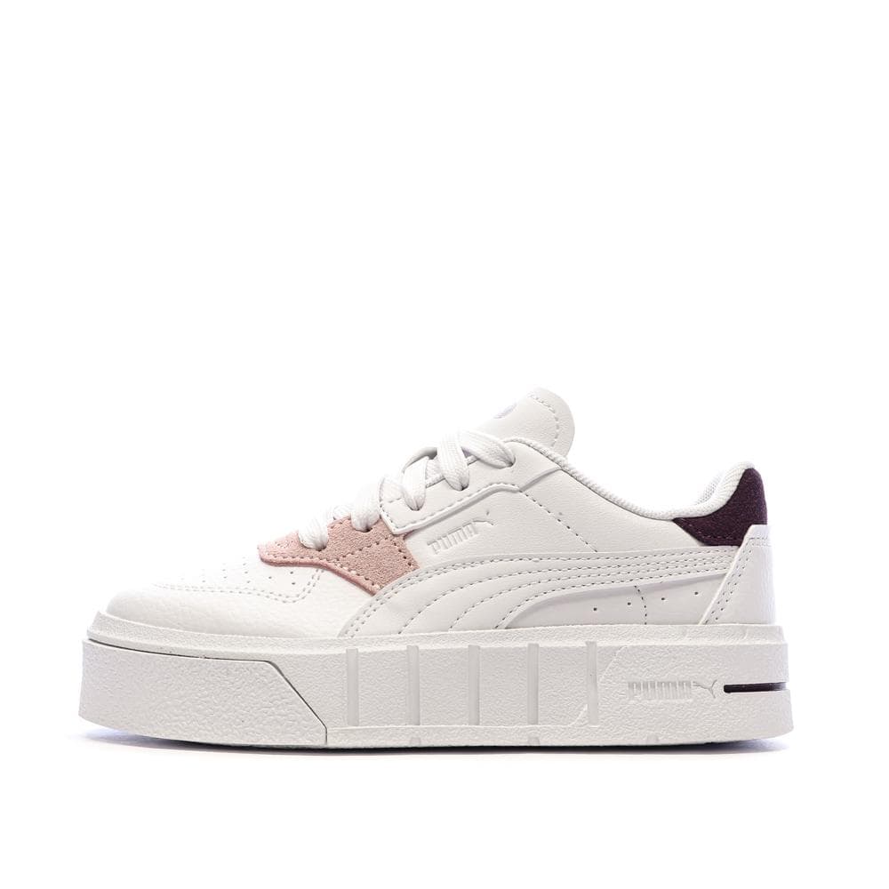 Baskets Blanc/Rose Fille Puma Puma Cali Court Match 1
