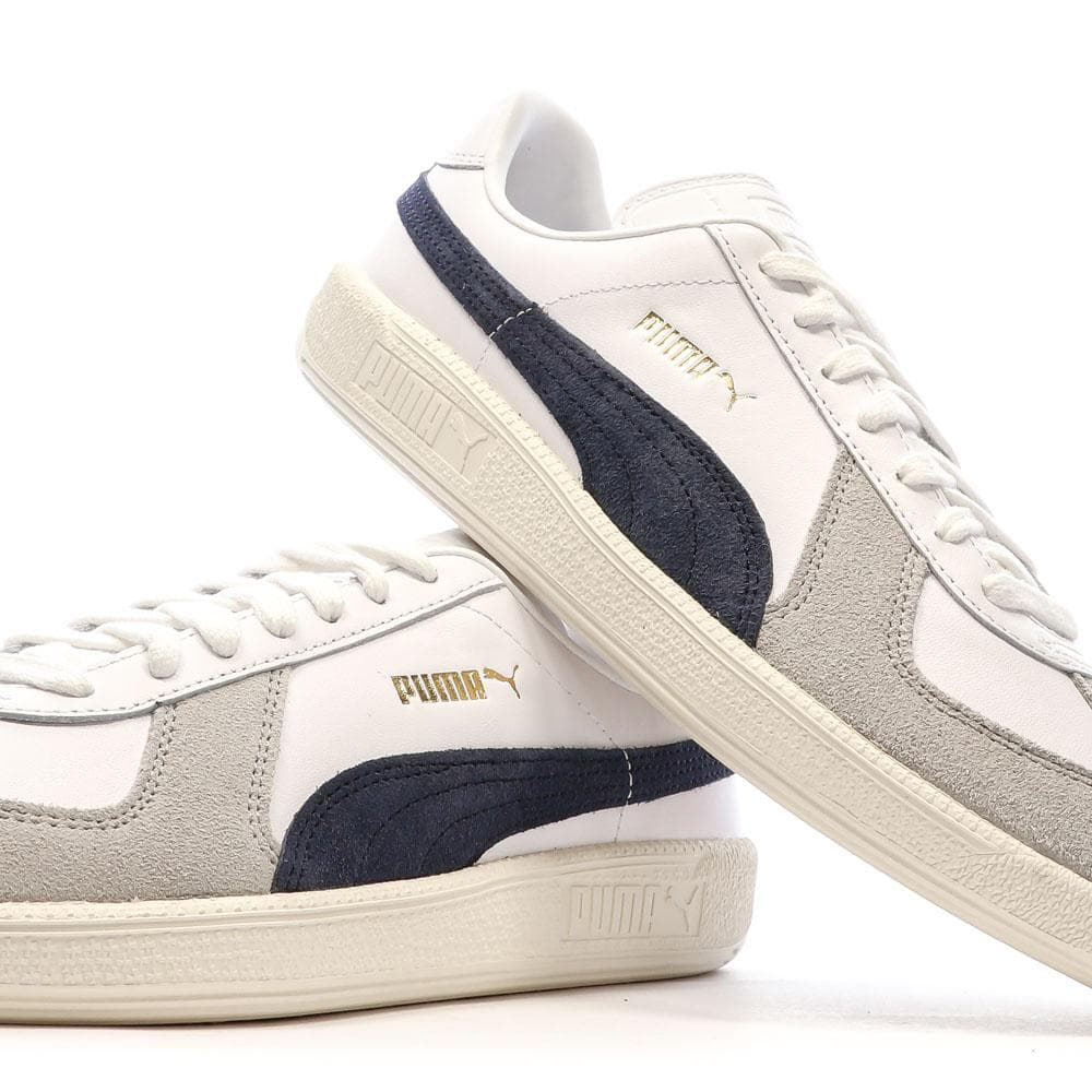 Baskets Blanches/Grises/Noires Homme Puma Army Trainer 6