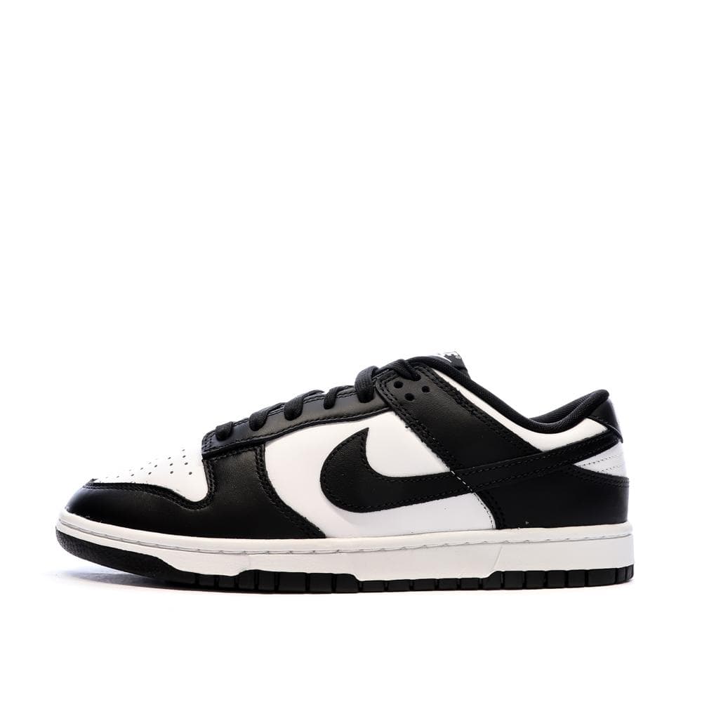 Baskets Blanches/Noires Homme Nike Dunk Low Retro 1