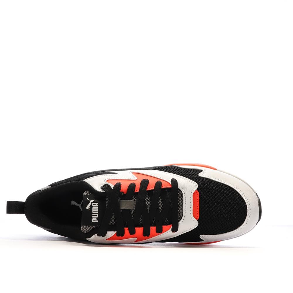 Baskets Blanches/Noires/Orange Homme Puma X-Ray Lite 4