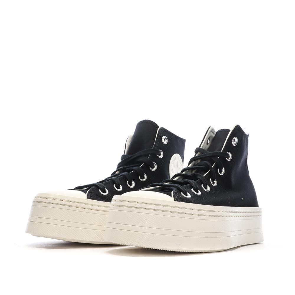 Baskets Noires Femme Converse All Star Modern Lift Platform 5