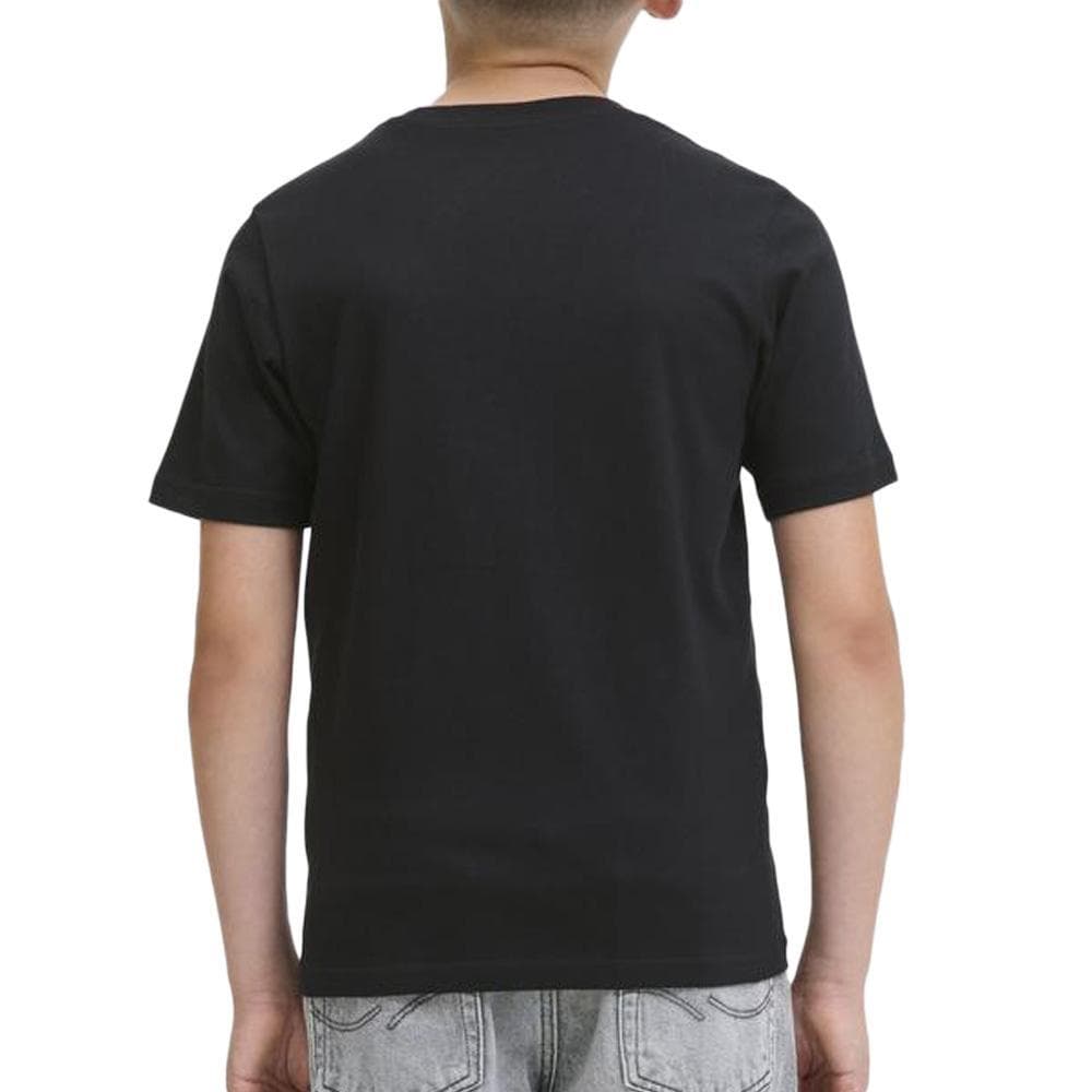 T-Shirt Noir Garçon Jack & Jones Koto 2