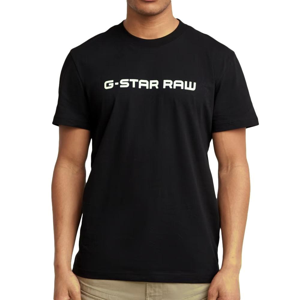 T-shirt Noir/Blanc Homme G-Star Raw GD25950 1
