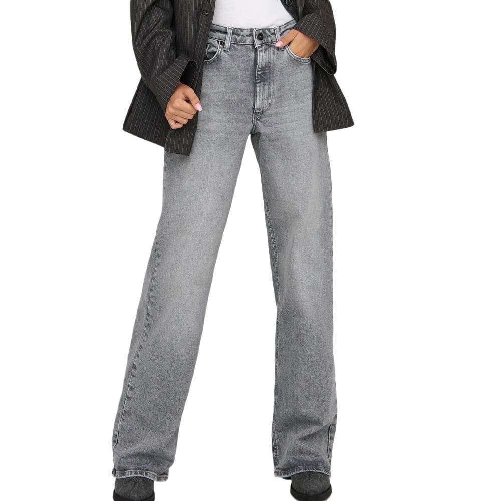 Jean Large Gris Femme Only Juicy 1
