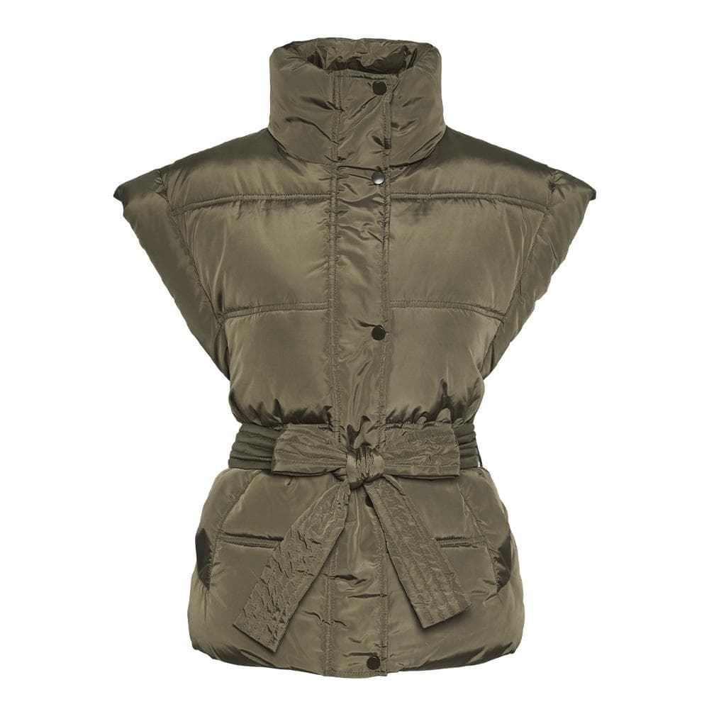 Blouson Kaki Femme Pieces Noora 1