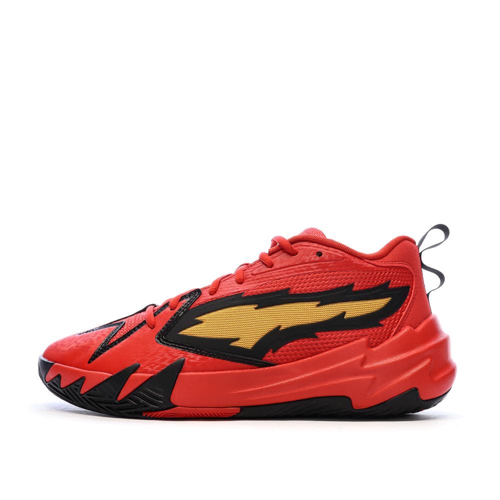 Chaussures de Basketball Rouges Homme Puma Scoot Zeros Retro 1