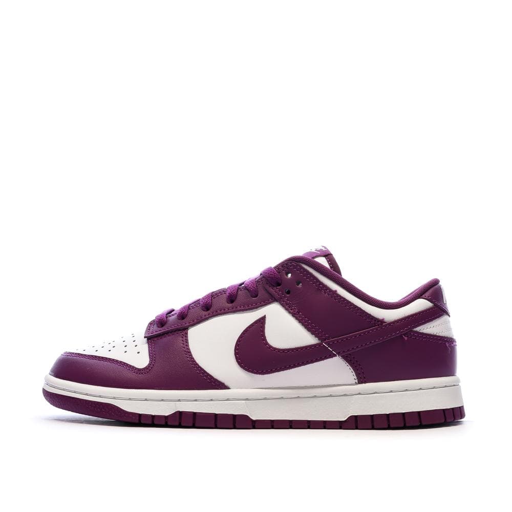 Dunk Low Baskets Blanches/Violettes Homme Nike 1